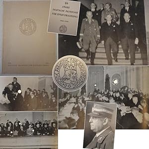 20 Jahre Deutsche Akademie für Bauforschung 1920 - 1940 * mit h e k t o p r a p h i e r t e m A n...