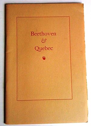 Beethoven & Quebec.