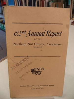 62nd Annual Report of the Northern Nut Growers Association [NNGA]