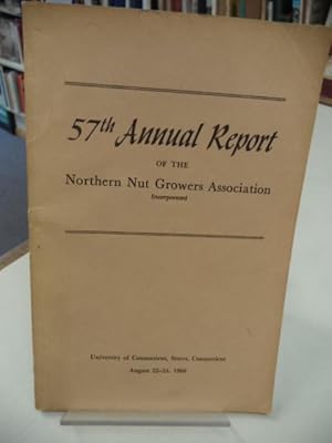 57th Annual Report of the Northern Nut Growers Association [NNGA]