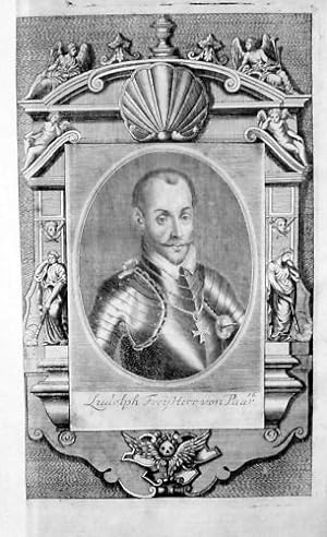 Ludolph Freiherr v Paar Österreich Kupfer Portrait