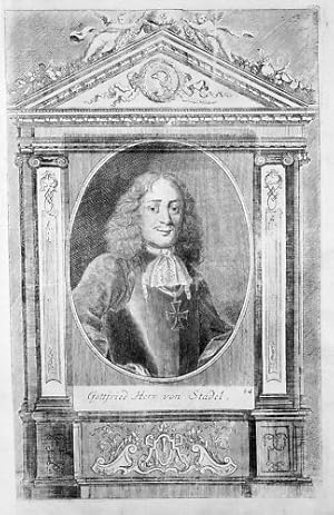 Gottfried von Stadel Innerösterreich Portrait gravure