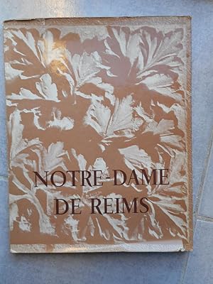 Imagen del vendedor de Notre-Dame de Reims - Photographies de Maurice Porret, notices historiques et archeologiques de Gustave Crouvezier a la venta por Frederic Delbos