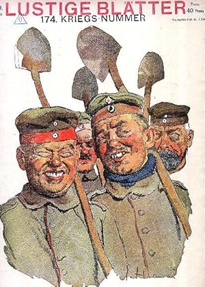 Seller image for Lustige Bltter, No. 49 XXXII Jahrg. 174. Kriegs-Nummer, 15 November, 1917[Famed German weekly humor magazine, with World War I propaganda) for sale by The Personal Navigator