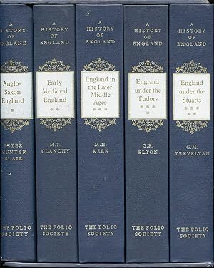 A History of England (five volumes) Anglo-Saxon England to England under the Stuarts
