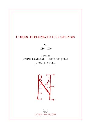 Immagine del venditore per Codex Diplomaticus Cavensis (1086-1090). Vol. 12 venduto da Libro Co. Italia Srl