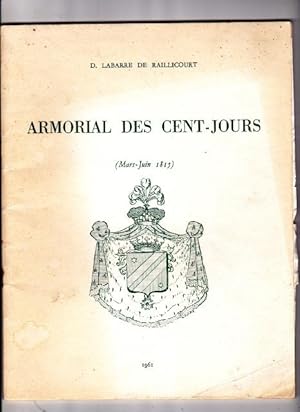 Armorial des cent-jours ( Mars-Juin 1815)