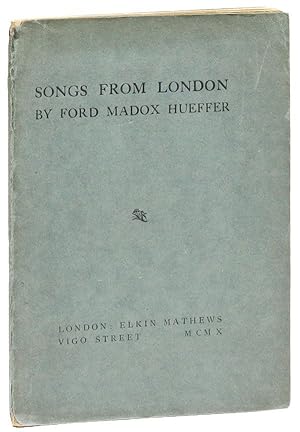 Image du vendeur pour Songs from London mis en vente par Lorne Bair Rare Books, ABAA