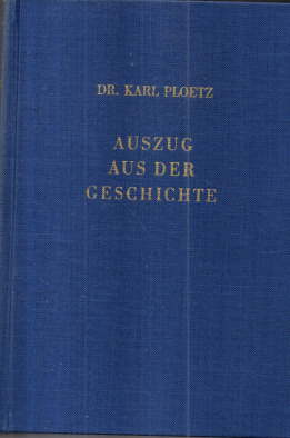 Seller image for Auszug aus der Geschichte. for sale by Leonardu