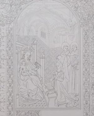 Seller image for Description du Livre d'Heures de la dame de Saluces faisant partie de la bibliothque de M. Yemeniz for sale by Librairie du Bassin
