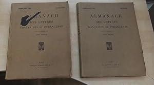 Almanach des lettres françaises et étrangères Première année : 1924, janvier-février-mars - et - ...