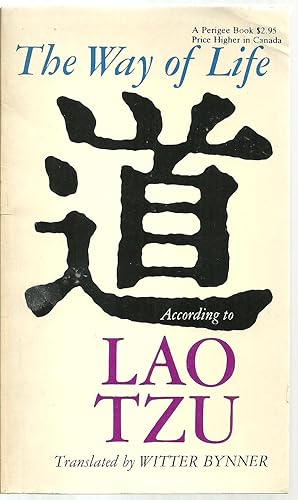 Seller image for The Way of Life, According to Lao Tzu - An American Version for sale by Sabra Books