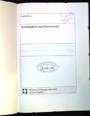 Bild des Verkufers fr Freizgigkeit und Platzverweis. Nomos-Universittsschriften, Recht ; Bd. 351 zum Verkauf von books4less (Versandantiquariat Petra Gros GmbH & Co. KG)