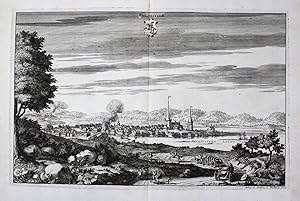 Filipstad Värmland sweden schweden Kupferstich Dahlberg engraving / Sverige Sweden Schweden