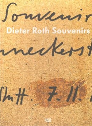 Immagine del venditore per Dieter Roth. Souvenirs. venduto da Antiquariat Lenzen