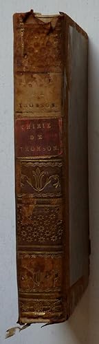 Imagen del vendedor de Systme de chimie de M. Th. Thomson, professeur  l'universit d'Edimbourg [tome IV seul] a la venta por Le Rayon populaire