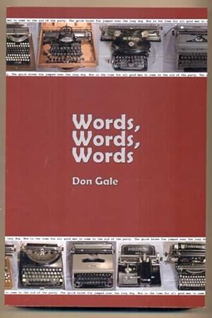 Bild des Verkufers fr Words, Words, Words zum Verkauf von Ken Sanders Rare Books, ABAA