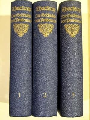 Die Geschichte von Pendennis. 3 Bänden.