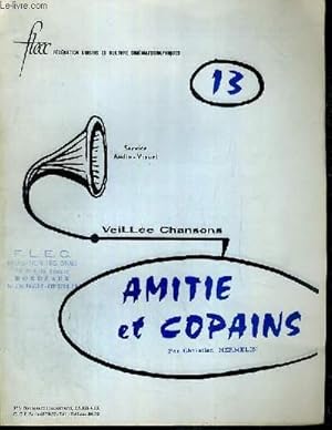 Image du vendeur pour VEILLEE CHANSONS - N13 - MAI - JUIN 1966 - AMITIE ET COPAINS - chanson et "fraternit du spectacle", la chanson: art collectif, le temps des copains, petite anthologie des chansons et des auteurs sur l'amiti. mis en vente par Le-Livre