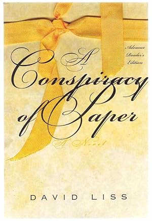 Image du vendeur pour A Conspiracy of Paper (Advance Reading Copy) mis en vente par Jeff Hirsch Books, ABAA