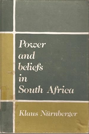Imagen del vendedor de Power and Beliefs in South Africa a la venta por Snookerybooks