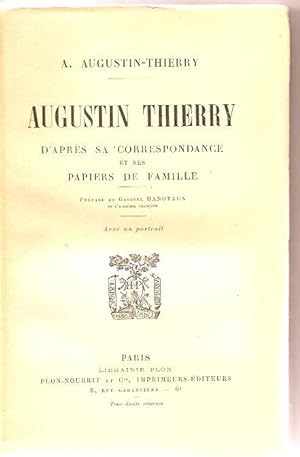 Imagen del vendedor de Augustin Thierry (1795-1856) a la venta por Chez Libro17