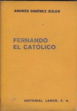 Imagen del vendedor de Fernando el Catlico a la venta por LIBRERA GULLIVER