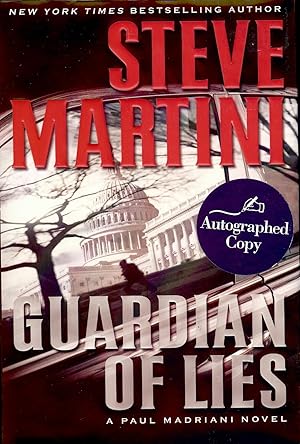 Seller image for GUARDIAN OF LIES: A PAUL MADRRIANI NOVEL for sale by Antic Hay Books