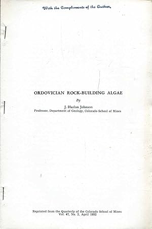 Seller image for Ordovician Rock-Building Algae for sale by Pendleburys - the bookshop in the hills