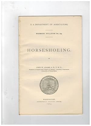 Seller image for HORSESHOEING for sale by Jim Hodgson Books