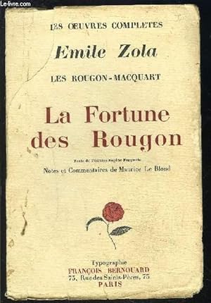 Seller image for LA FORTUNE DES ROUGON - LES ROUGON- MACQUART- LES OEUVRES COMPLETES for sale by Le-Livre