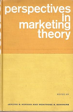 Seller image for Perspectives in Marketing Theory for sale by Snookerybooks