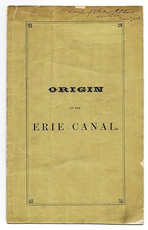 Origin of the Erie Canal