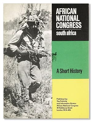 Immagine del venditore per African National Congress, South Africa: A Short History venduto da Lorne Bair Rare Books, ABAA