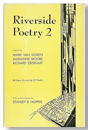 Image du vendeur pour Riverside Poetry 2: 48 New Poems by 27 Poets mis en vente par Lorne Bair Rare Books, ABAA