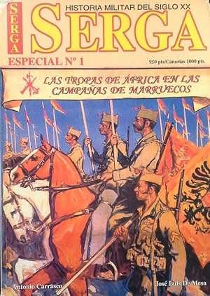Seller image for LAS TROPAS DE FRICA EN LAS CAMPAAS DE MARRUECOS for sale by CENTRAL LIBRERA REAL FERROL