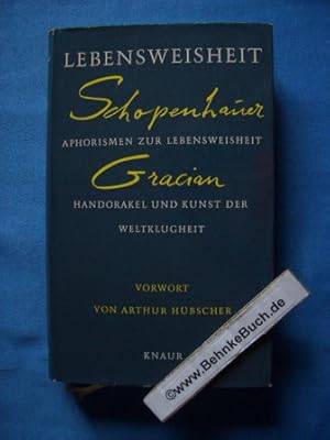 Seller image for Lebensweisheit. Mit e. Vorw. von, Knaur Bcher der Welt for sale by Antiquariat BehnkeBuch