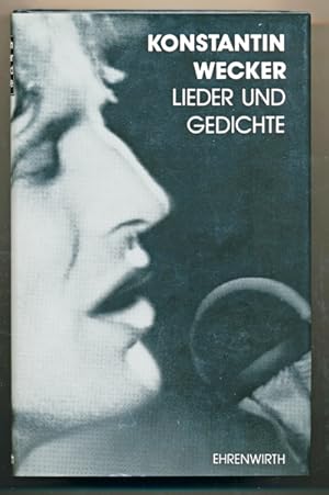 Bild des Verkufers fr Lieder und Gedichte. zum Verkauf von Versandantiquariat  Rainer Wlfel