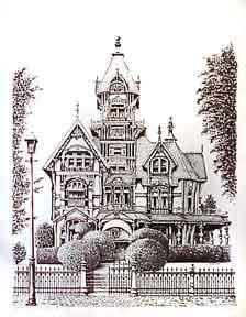 Carson Mansion. Eureka, CA.