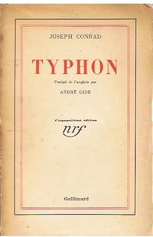 Imagen del vendedor de Typhon a la venta por Joie de Livre