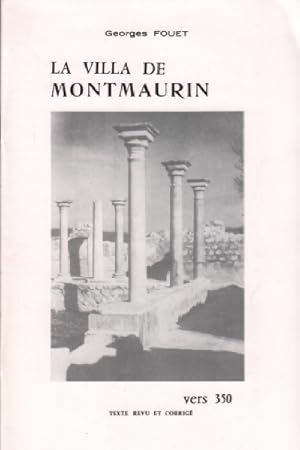 Seller image for La villa gallo-romaine de Montmaurin vers 350 for sale by librairie philippe arnaiz