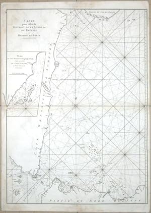 Image du vendeur pour Carte du Detroit de la Sonde ou de Batavia au Detroit de Banca mis en vente par Antikvariat Krenek