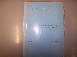 Seller image for JOAN SEBASTIA' PONS E LA SUA POSIZIONE NEI CONFRONTI DEL CATALANO E DEL FRANCESE. for sale by Costa LLibreter