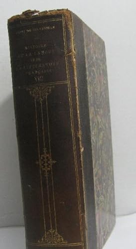 Seller image for Histoire de la langue et de la littrature franaise des origines  1900 tome VIII 19e sicle for sale by crealivres