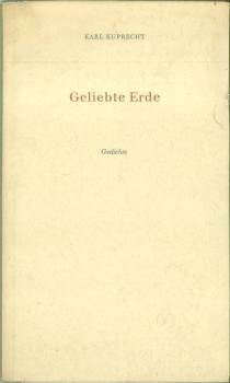 Seller image for Geliebte Erde. Gedichte. for sale by Antiquariat Weinek