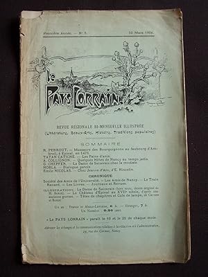 Le pays lorrain - N°5 1904