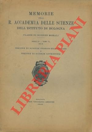 Seller image for Note sulla formazione della seconda Lega Lombarda. for sale by Libreria Piani