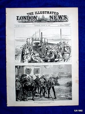 The Illustrated London News, 12 August 1882. War in Egypt, Alexandria.