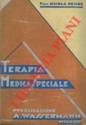 Seller image for Terapia medica speciale. for sale by Libreria Piani