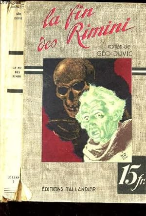 Seller image for LA FIN DES RIMINI for sale by Le-Livre
